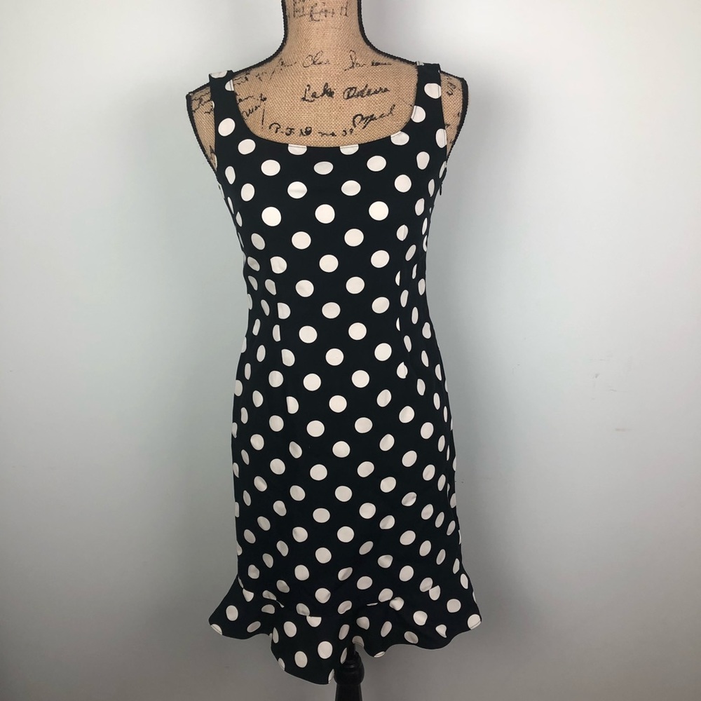 ✨Moschino Cheap and Chic✨ Polka Dot Ruffle Dress